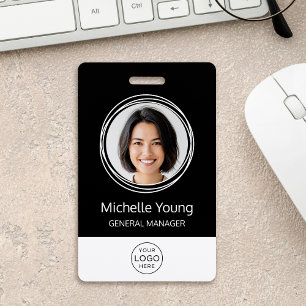 Badge Carte d'identité professionnelle personnalisée pou