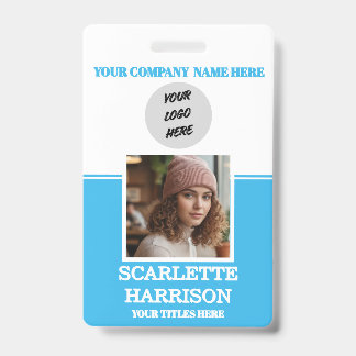 Badge Cartes d'identité professionnelles personnalisées 