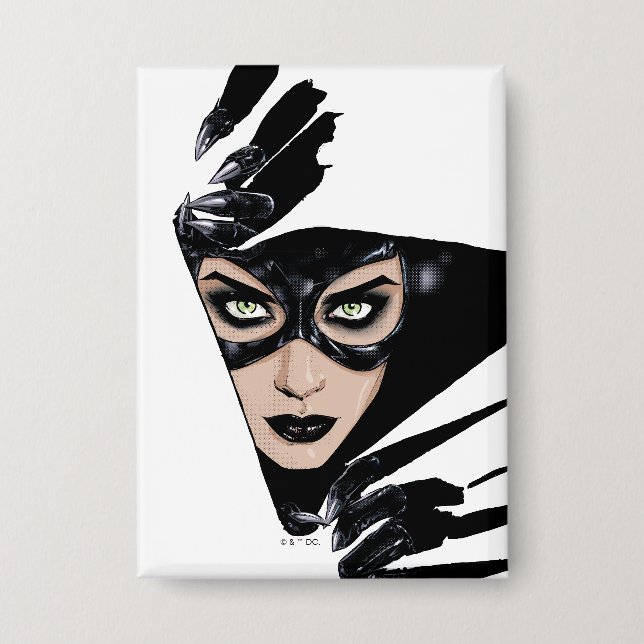 Badge Catwoman The Claws Are Out Cover Illustration (Recto)
