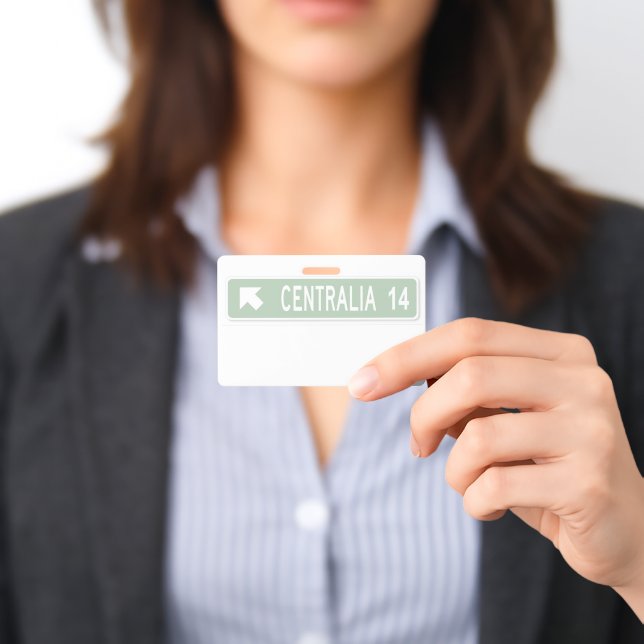 Badge Centralia PA (Présenté)