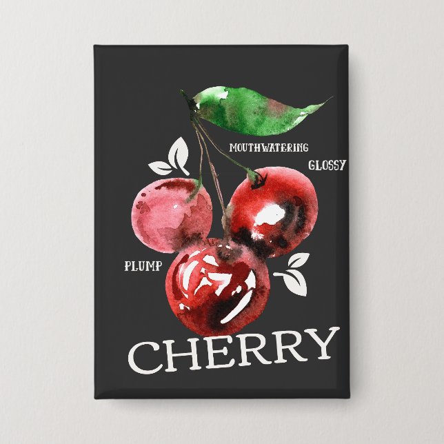 Badge Cerise (Recto)