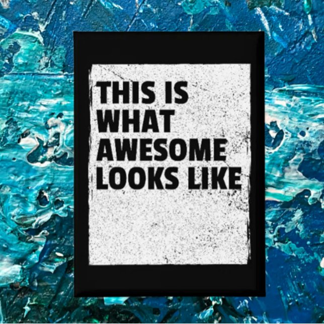 Badge C'est à ça que ressemble "Awesome" Bouton (Créateur téléchargé)