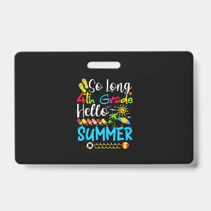 Badge C'est fini, CM1, bonjour l'été, dernier jour d'éco