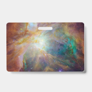 Badge Chaos au coeur du composite Spitzer Hubble Orion