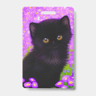 Badge Chat de Gustav Klimt
