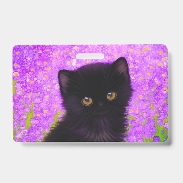 Badge Chat Gustav Klimt (Avant)