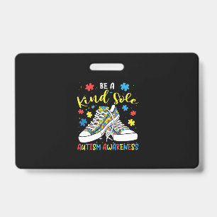 Badge Chaussure à puzzle à la mode pour la sensibilisati