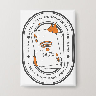 Badge Choisissez Votre Meilleur Réseau