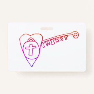 Badge Christ est la clé