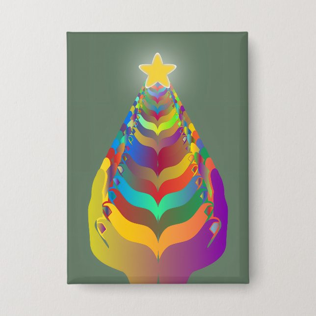 Badge Christmas Hope and Togetherness (Recto)