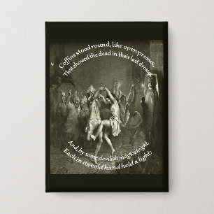 Badge Citation de Tam O Shanter Burns Night en gris