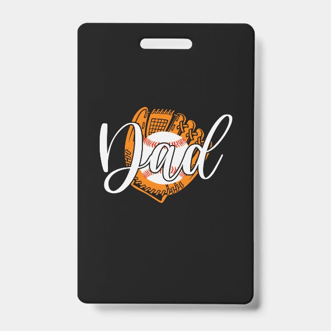 Badge Citations grand-père | Papa du baseball (Avant)