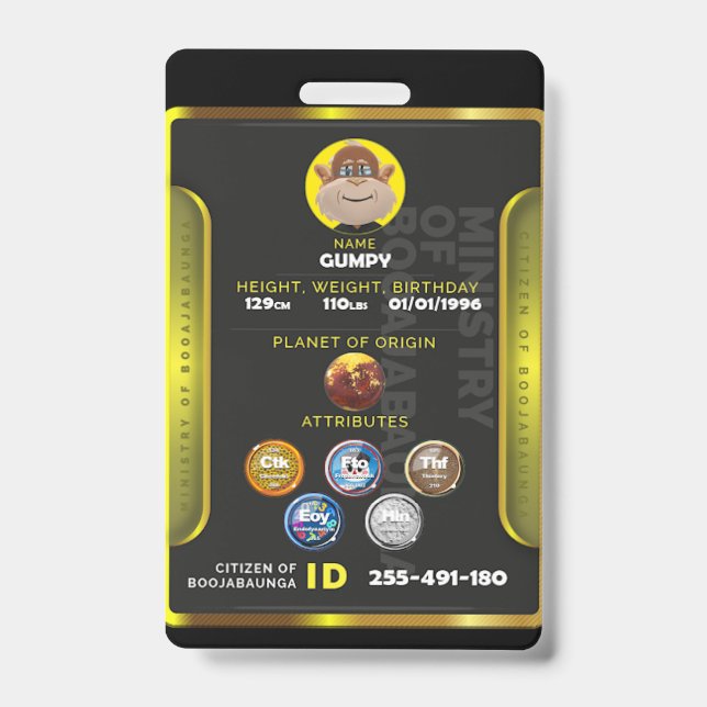 Badge citoyen  (Front)