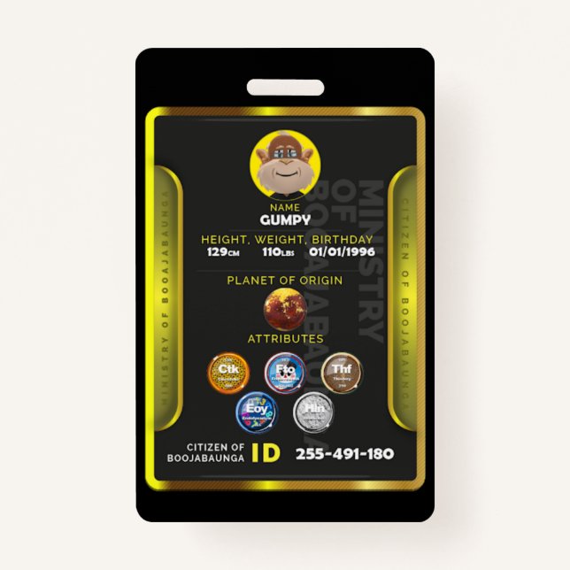 Badge citoyen  (Devant)