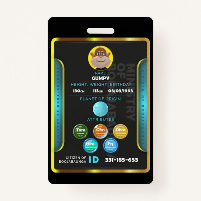 Badge citoyen  (Devant)