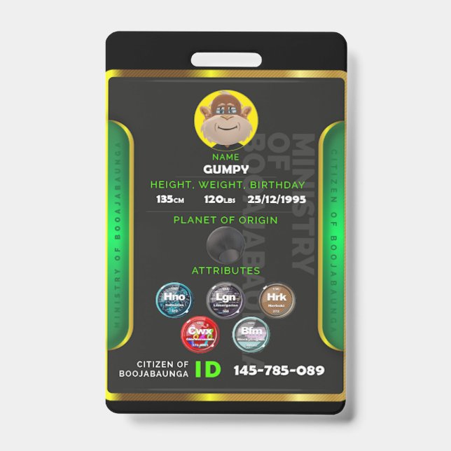 Badge citoyen  (Front)