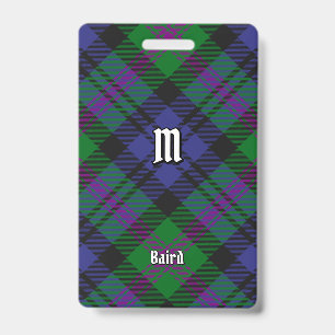 Badge Clan Baird Tartan