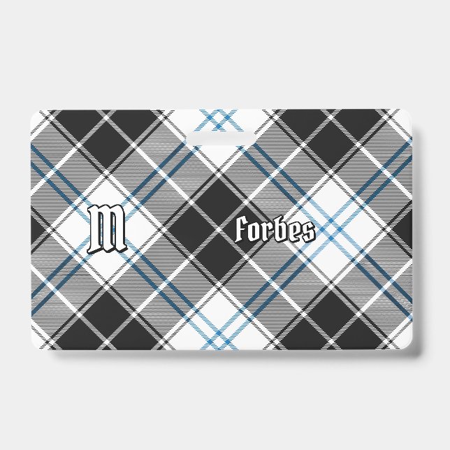 Badge Clan Forbes robe Tartan (Avant)