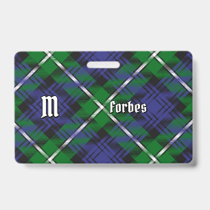 Badge Clan Forbes Tartan