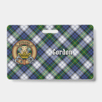 Clan Gordon Crest sur le tatan de robe