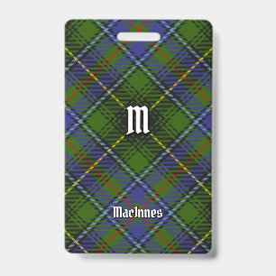 Badge Clan MacInnes Tartan