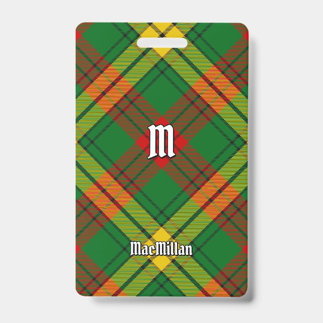 Badge Clan MacMillan Tartan (Avant)