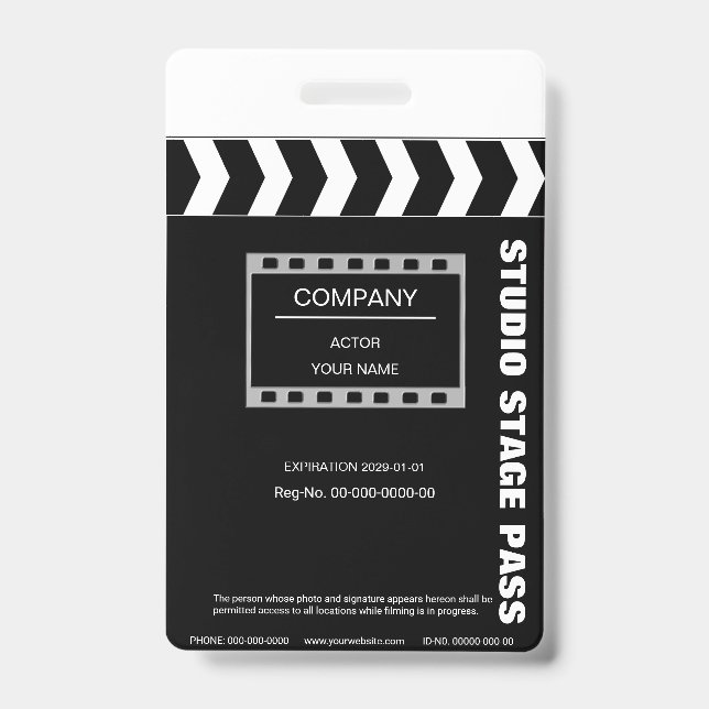 Badge Clapboard (Avant)