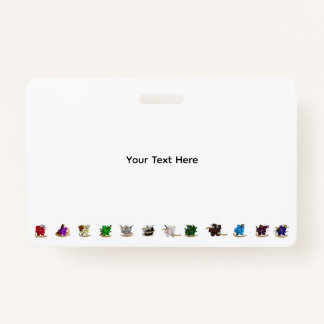 Badge Classe Dungeons and Dragons Dice Designs