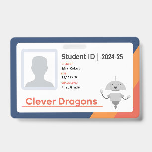 Badge Clever Dragons 24-25