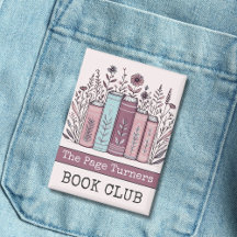 Club de livre personnalisé Floral