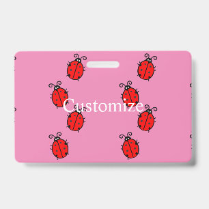 Badge Coccinelles rouges rampant Thunder_Cove