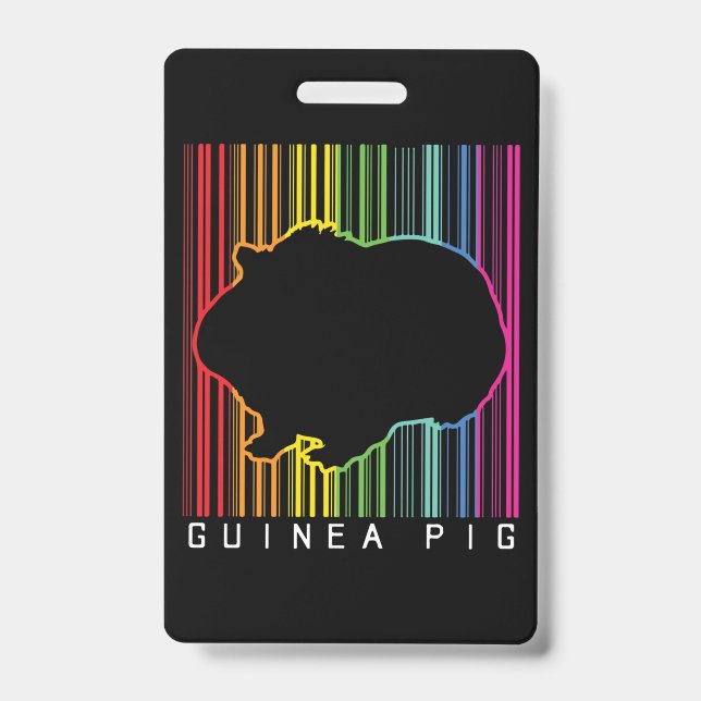 Badge Cochon d'Inde (Avant)