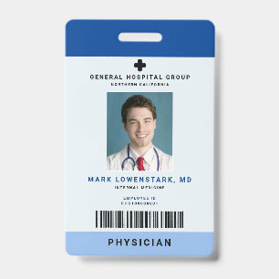 Badge Code d'identification Médicale du personnel Insig
