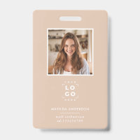 Code QR beige moderne minimaliste photo abstraite