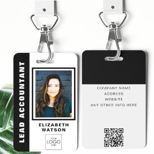Badge Code QR personnalisé avec votre logo ID d'événemen