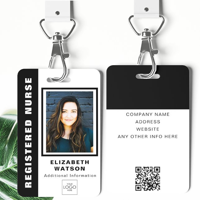 Badge Code QR personnalisé avec votre logo ID d'événemen (Créateur téléchargé)