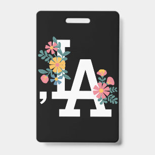 Badge Comma la Floral Kamala Harris Pour Président 2024