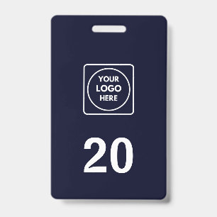 Badge Conception de logo d'hospitalité personnalisé numé