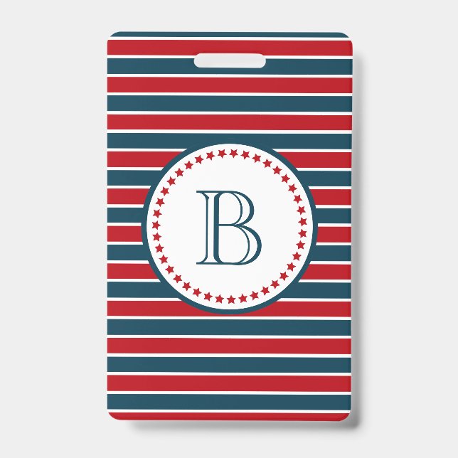 Badge Conception de monogramme (Avant)