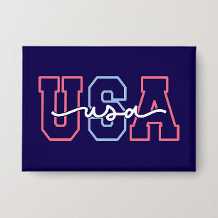 Badge Conception de texte États-Unis 4 juillet-62118