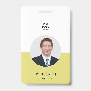 Badge Conception d'identité d'accès des employés QR pers