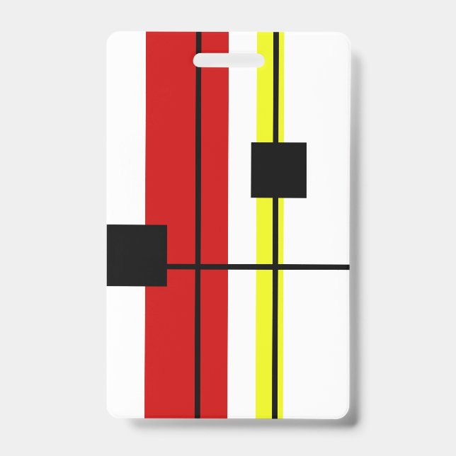 Badge Conception géométrique (Avant)