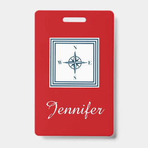 Badge Conception sur le thème nautique