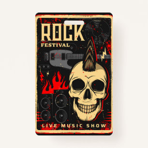 Badge Concert musical