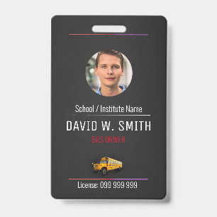 Badge Conducteur de bus