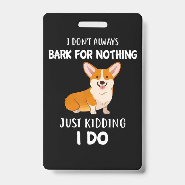 Badge Corgi (Avant)