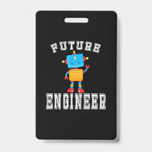 Badge Costume de futur ingénieur Robot Cadeau pour amate