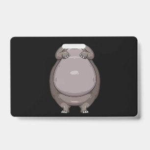 Badge Costume d'Halloween d'Hippopotame Sans Tête Cool D