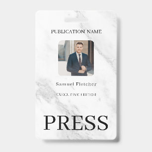 Badge Couleur personnalisée Ajouter un logo Photo Photog