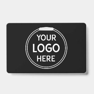 Badge Créations personnalisées élégantes et modernes vér